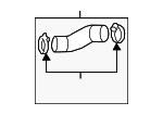 4M0145738BA - Cooling System: Pressure Hose for Audi Image image
