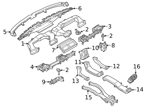Ducts for 2023 Ford Mustang Mach-E #0