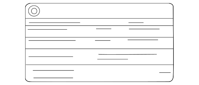 Emission Label - BMW (71228847750)