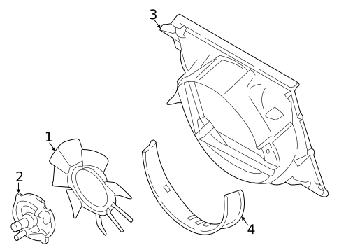 Cooling Fan for 2020 Ford F-350 Super Duty #0
