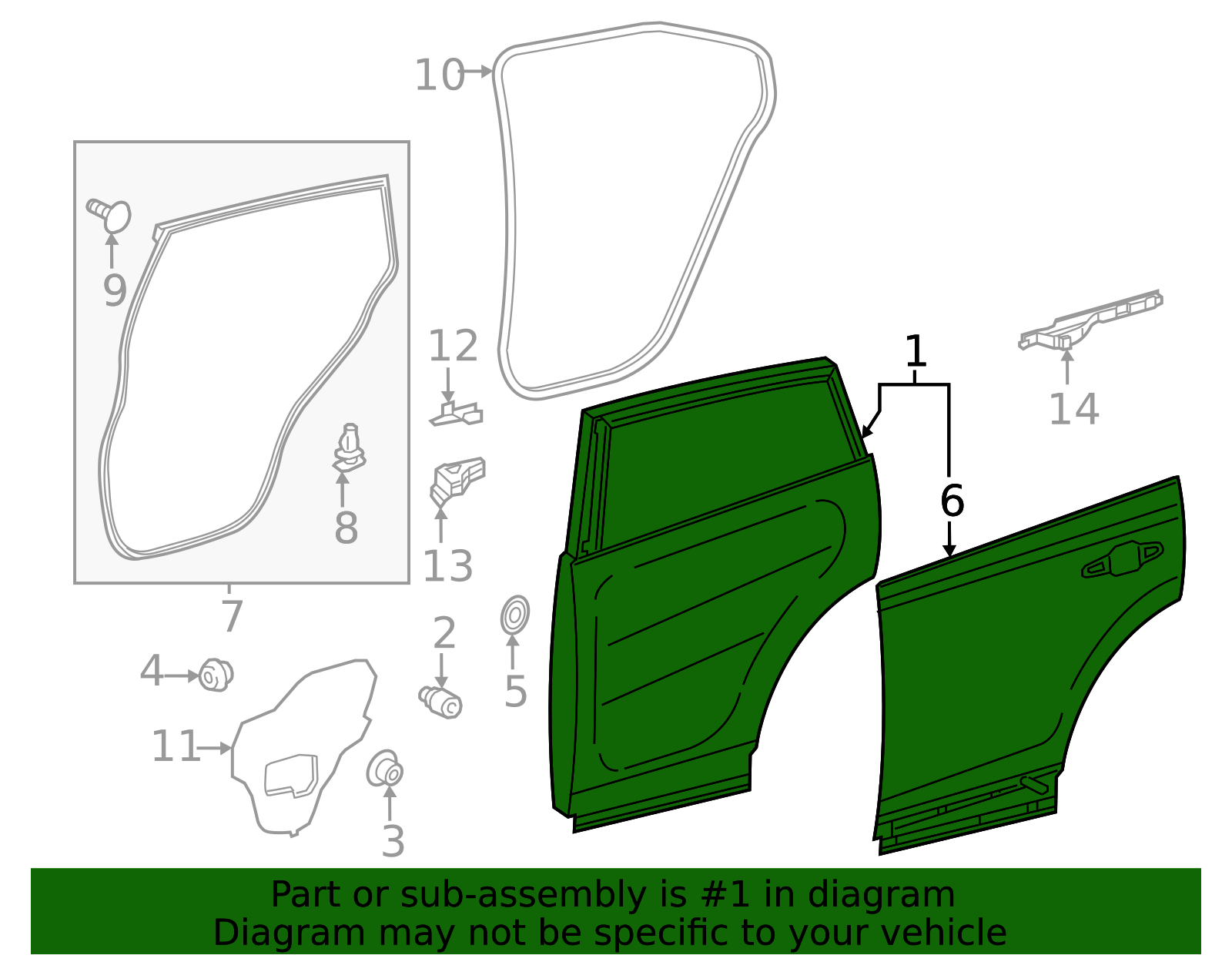 2022-2026 Toyota Corolla Cross Door Shell 67003-0A040 | American