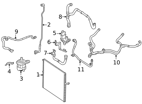 Intercooler for 2024 Mercedes-Benz Sprinter 2500 #2