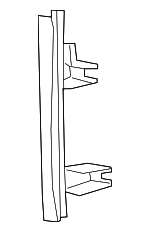 68131254AA - Body: Channel for Fiat: 500 Image