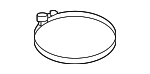 6107008AA - Engine: Intake Hose Clamp for Mopar Image