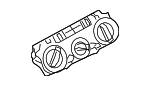 3C8907336AJZJU - HVAC: Dash Control Unit for Volkswagen Image