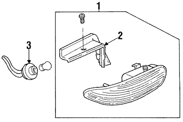 5978098 - : Tail Lamp Assembly for GM Image