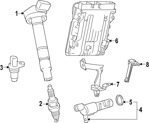 Ignition System for 2024 Lexus GX550 #0