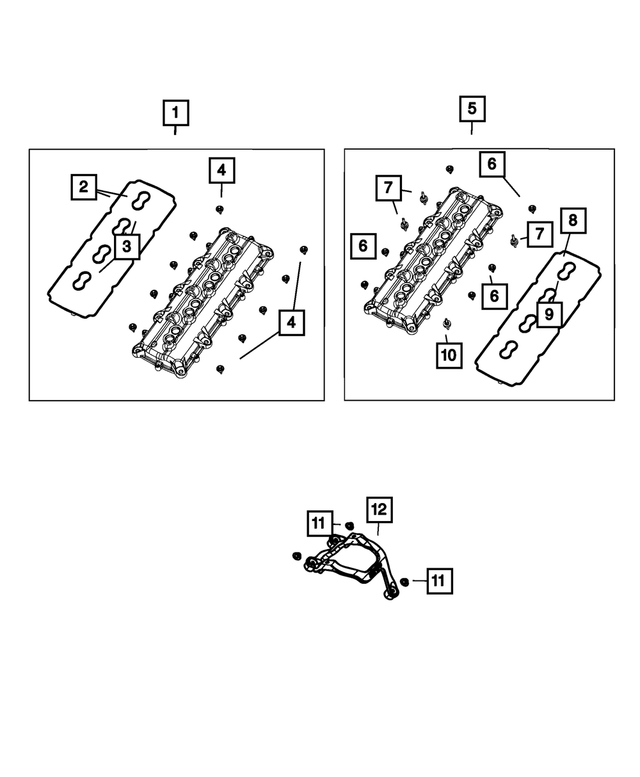 6512257AA - Engine: Double Ended Stud, Left Side for Mopar Image