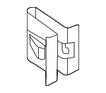 858393X000 - Body: Cowl Trim Clip for Kia: Cadenza, Carnival, EV6, EV9, Forte, Forte5, K4, K5, K900, Niro, Niro EV, Optima, Rio, Sedona, Seltos, Sorento, Soul, Sportage, Stinger, Telluride Image