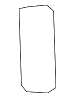 11562442 - Body: Striker Anchor Plate for Buick: LeSabre | Cadillac: DeVille, DTS, Seville | Oldsmobile: 98, Aurora | Pontiac: Bonneville Image