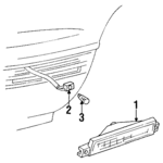5978361 - : Side Marker Lamp for Oldsmobile: 88, LSS Image