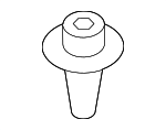 8231538000 - Body: Pkg Tray Trim Fastener for Kia Image
