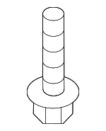 1249305123 - Body: Pkg Tray Trim Screw for Kia Image