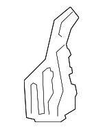 66755M6000 - Body: Cowl Side Panel for Kia: Forte Image