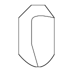 84921AE010A0 - Body: Knob for Toyota Image