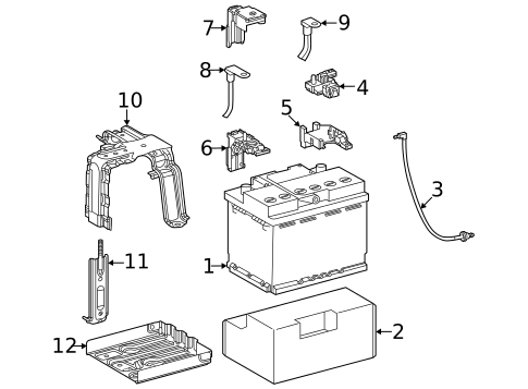 Battery for 2025 Lexus NX350h #4