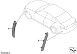 63148077223 - Lighting: Side Marker Reflector Left for BMW Image