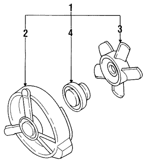 Condenser Fan for 1991 Mazda RX-7 #0