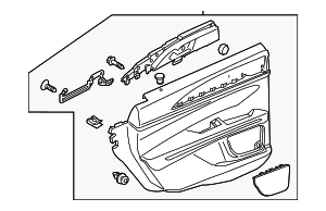 HP5Z5427406BA - : Door Trim Panel for Lincoln: MKZ Image