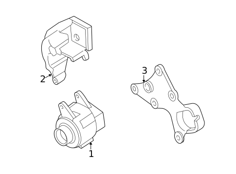 Alternator for 2001 Dodge Intrepid #0