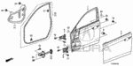9555111000 - Body/Air Conditioning: PLUG, BLIND (11MM) for Acura Image
