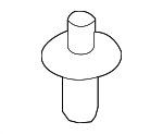 3541113 - Body: Bumper Cover Clip for Volvo Image