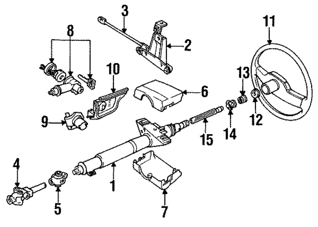 DAC4151 - Electrical: Ignition Lock Cylinder for Jaguar Image