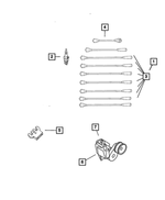 4728038AE - Electrical: Ignition Cable Package for Mopar Image