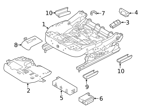 Tracks & Components for 2022 Land Rover Range Rover Sport #0