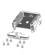 7HU96ZZZAB - Electrical: Park Distance Bezel for Mopar Image