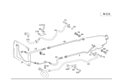 Transmission Cooling for 2006 Mercedes-Benz CL500 #0