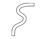9099992002 - Emission System: Vacuum Hose for Lexus: GX550, RX350, RX350L Image