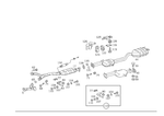 1404904319 - Exhaust System: Exhaust Pipe for Mercedes-Benz Image