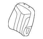 BE5Z5464416EA - Body: Seat Back Cover for Ford Image