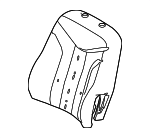 BN7Z5464810A - Body: Seat Back Pad for Ford Image