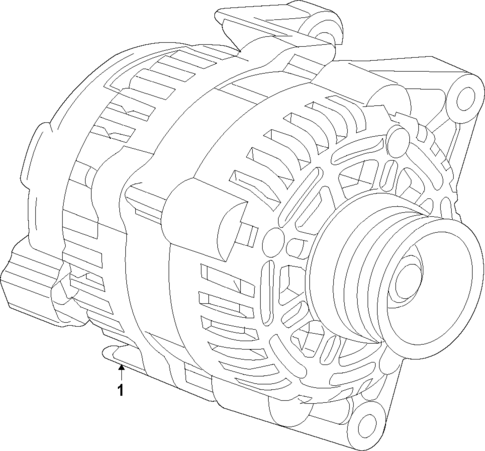 Alternator for 2018 Kia Sedona #1