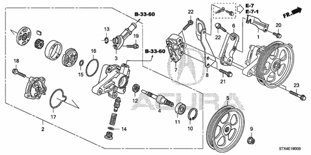 P.S. Pump - Bracket for 2012 Acura MDX #0