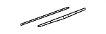 MZ690942 - : Advantage Select™ Wiper Blade,Rear for Mitsubishi: Outlander Image