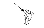 5Q0813727C - Body: Mount for Volkswagen Image