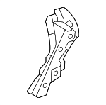 5Q0802951AF - Body: Wheelhouse Brace for Volkswagen Image