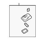 MN162097YA - : Reading Lmp Assembly for Mitsubishi: Endeavor Image