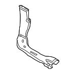 4F0819801 - Body: Floor Duct for Audi: A6, A6 Quattro, S6 Image