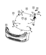 68446549AC - : Front End Module Wiring for Mopar Image