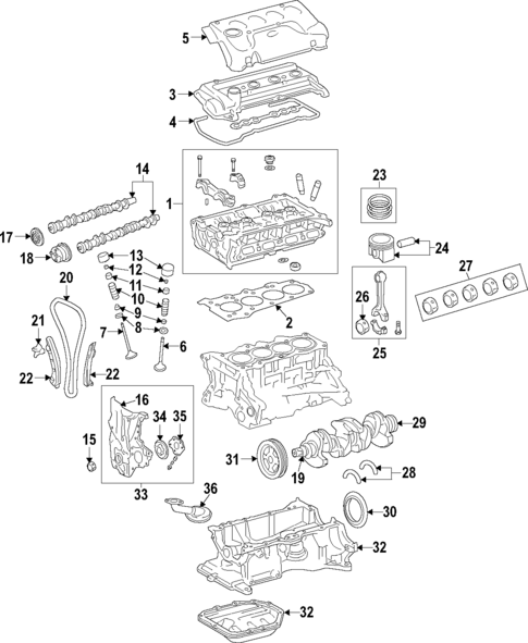 Engine for 2014 Toyota Venza #0