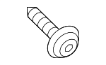 90007550401 - Body: Locator Screw for Porsche: 718 Boxster, 911, Boxster Image