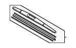 76730TYAA01 - : Wiper Blade for Acura Image