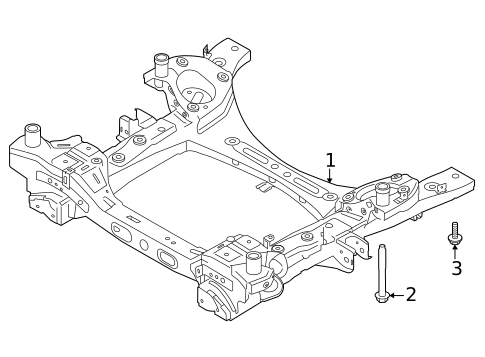 Suspension Mounting for 2025 Genesis GV70 #1