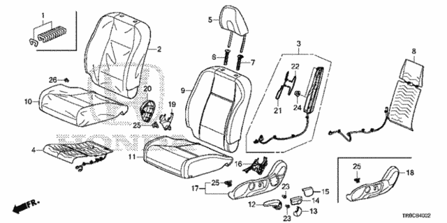 Front Seat (Driver Side) (Sports Seat) for 2015 Honda Civic #0