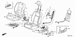 4810SB3000 - Interior/Bumper: C-CLIP SET, TRIM FASTENER (30 PIECES) for Honda Image
