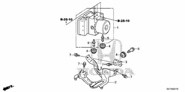 VSA Modulator (1) for 2015 Honda CR-Z #0
